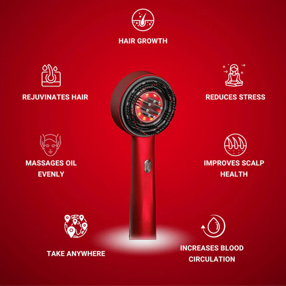 Electric Vibration Massage Comb